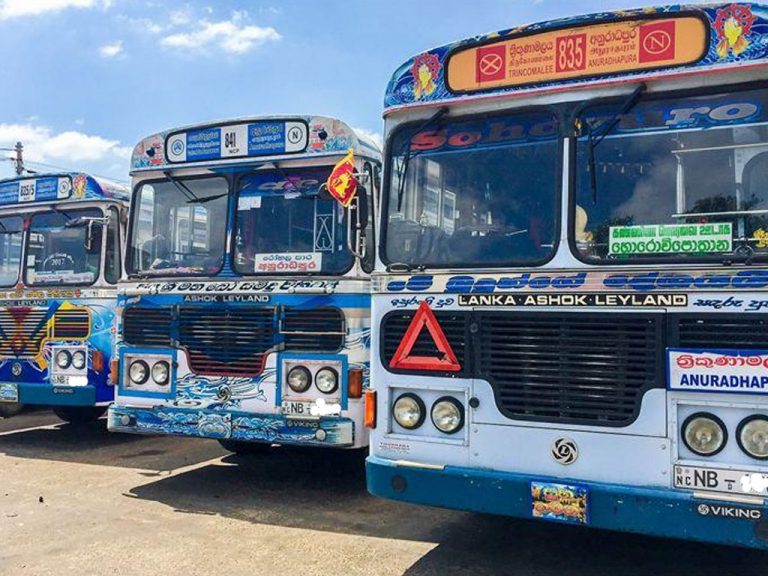 බස් ගාස්තු සංශෝධනය හෙට සිට