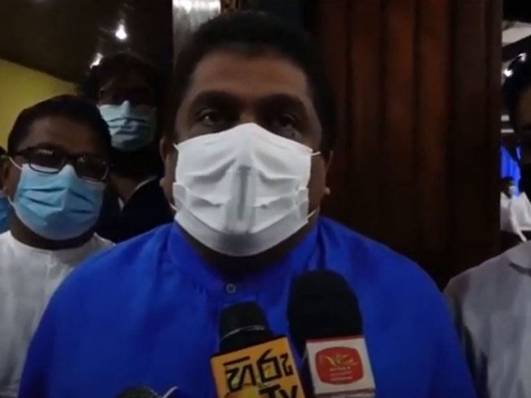 ඇමති ලසන්ත අලගියවන්නටත් කොරෝනා
