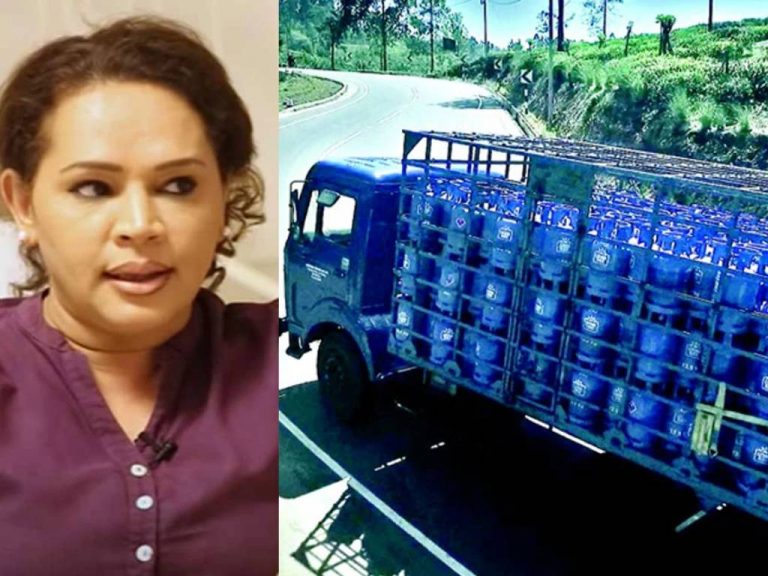 ආණ්ඩුවේ මන්ත්‍රීලටත් ගෑස් නෑ – ඩයනා ගෑස් ලොරියක් පසුපහ හඹා ගිහින්