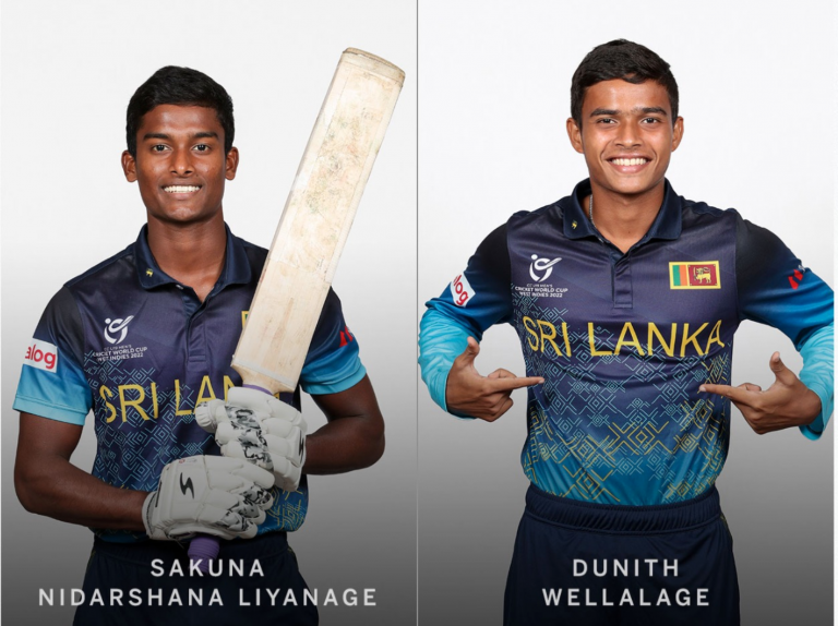 සකුණගේ පිත්තයි දුනිත්ගේ පන්දුවයි යොවුන් ලෝක කුසලානයට ජයග්‍රාහි පුවේශයක් ලබා දෙයි