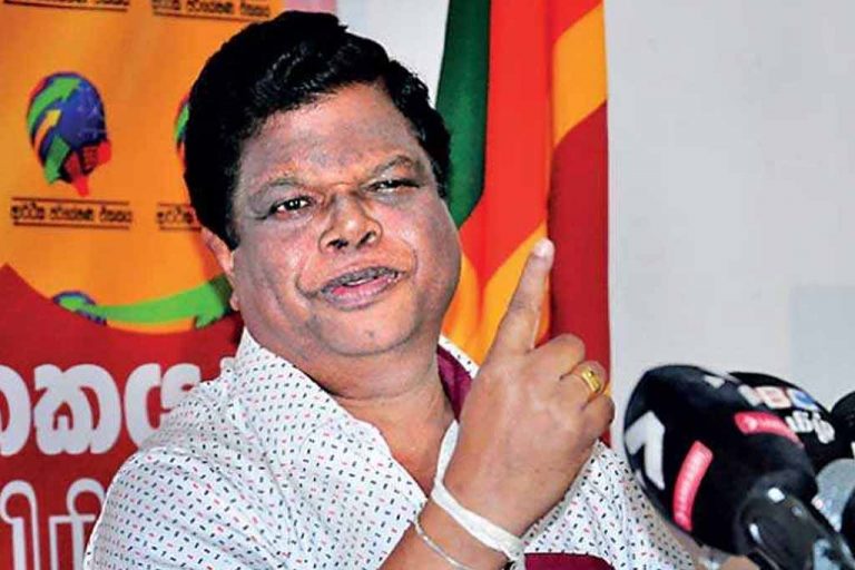 හාල් ගිනි ගණන් කියන්නේ සම්පූර්ණ බොරුවක් – ඇමති බන්දුල