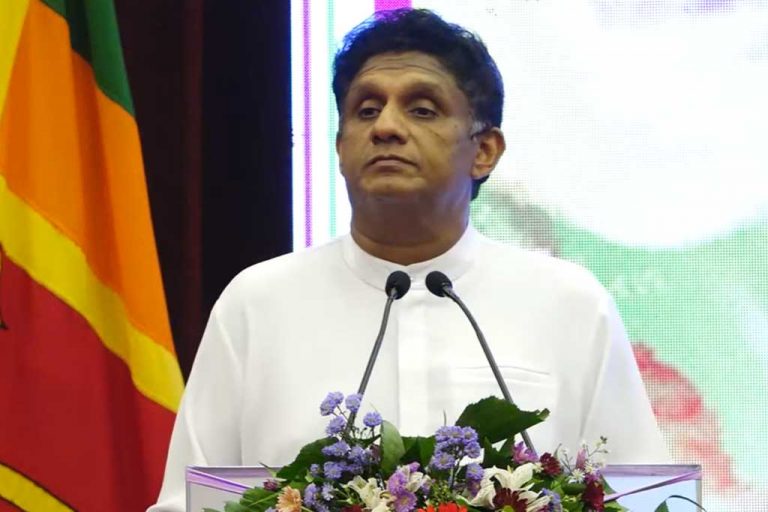 කාන්තාවන්ගේ ජීවිත සුරක්ෂිත කිරීමත් ඔවුන් පෝෂණය කිරීමත් සුවිශේෂී වගකීමක් – සජිත් (VIDEO)