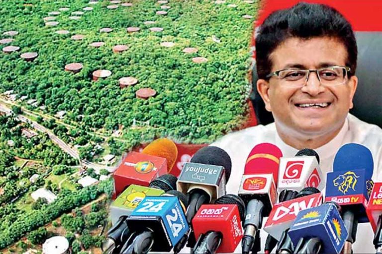ත්‍රිකුණාමලේ තෙල් ටැංකි ව්‍යාපෘතිය සඳහා වසර 50කට IOC සමග ගිවිසුම් අත්සන් කෙරේ