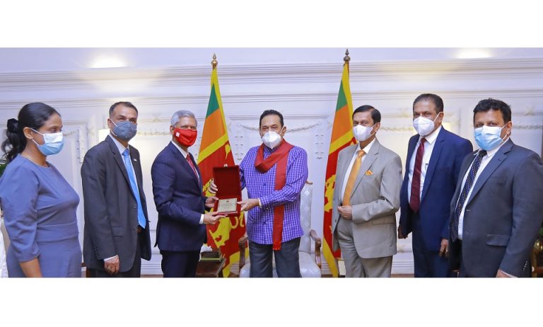 අන්තර්ජාතික රතුකුරුස සහ රතු අඩසඳ සම්මේලනයේ (IFRC) මහලේකම් ජගාන් චැපගන් මහතා අග්‍රාමාත්‍යතුමා හමුවෙයි