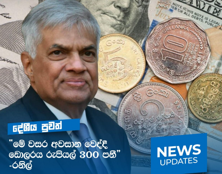රට මෙම තත්වයට ගෙන ඒමට දායකවූ රනිල්ගේ ගෝරනාඩුව..
