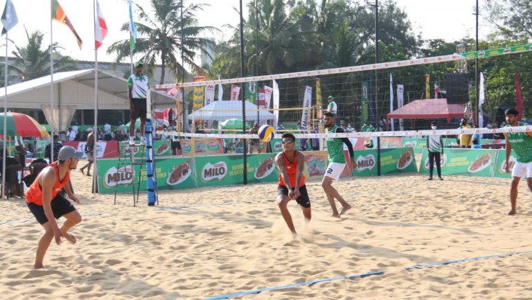 සඳුන් අංජනයකින් මිගමුව වෙරළ ඇස හැඩ වෙයි – තරග සජීවීව වොලිබෝල් මුහුණු පොතින්