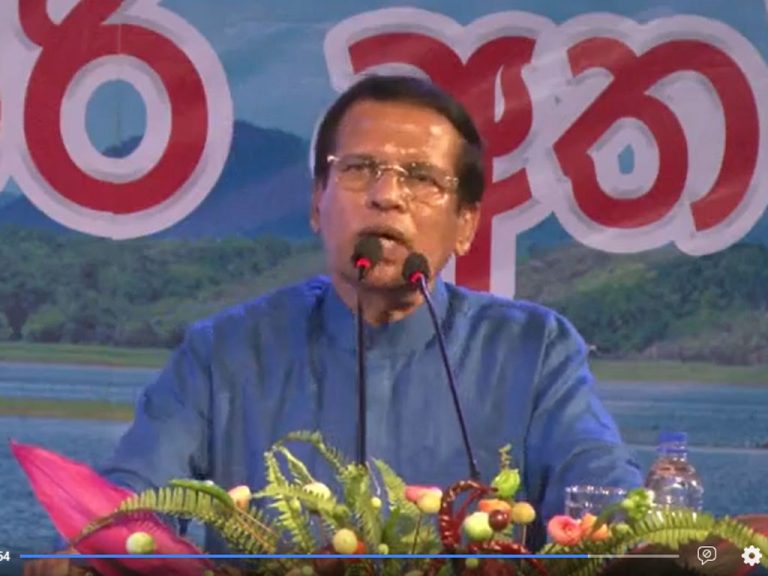 මම භාර දුන්නේ ප්‍රශ්න නැති ලස්සන රටක් – මෛත්‍රී
