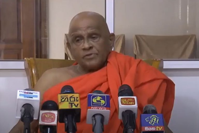 අපි මේ මොහොතේ පාලකයා කෙරෙහි විශ්වාසය තබනවා – මුරුත්තෙට්ටුවේ හිමි (VIDEO)