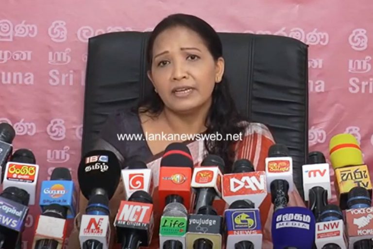 ”සල්ගාදු පිටියට අපි ජනතාව ගෙනාවේ නැහැ. ජනතාව පෙළගැහිලා ආවා” – මන්ත්‍රිනී රාජිකා කොවිඩ් ව්‍යාප්තිය පැහැදූ හැටි (VIDEO)
