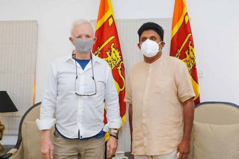 ජෝ බයිඩ්න්ගේ හිටපු උපදේශකයකු සහ විපක්ෂ නායක සජිත් අතර විශේෂ හමුවක්