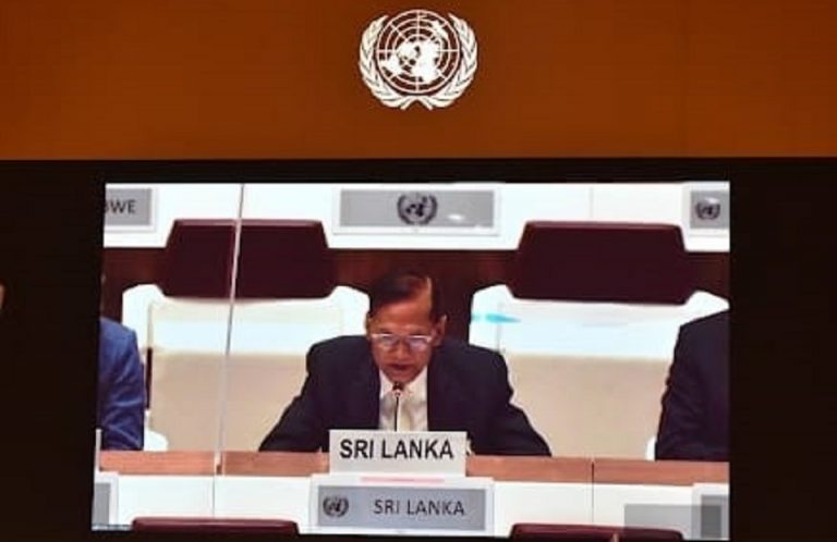 මානව හිමිකම් කොමසාරිස්වරියගේ ශ්‍රී ලංකාව පිළිබඳ වාර්තාව සම්බන්ධයෙන් ඇමති ජී. එල්. ගේ ප්‍රකාශය