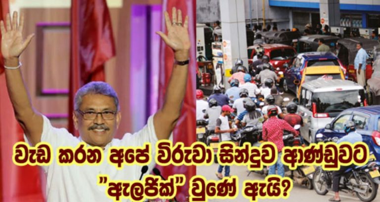 වැඩකරන අපේ විරුවා සින්දුව ආණ්ඩුවට ඇලජික් වුණේ ඇයි?
