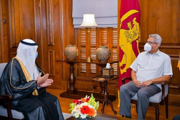 සෞදියේ සහය ශ්‍රී ලංකාවට