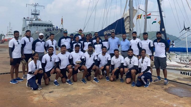 ඉන්දීය නාවික හමුදා යාත්‍රා පහක් ශ්‍රී ලංකාවට පැමිණේ