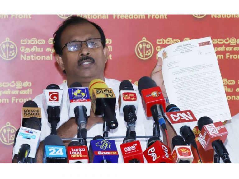 ජානිපෙ නිමල් පියතිස්සත් ඉල්ලා අස්වෙයි
