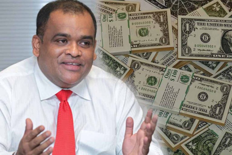 “ස්වර්ණමය පාරාදීසය” යටතේ පළමු ඩොලර් බිලියනය ගෙන ඒමේ අභියෝගය ධම්මික භාරගනී !