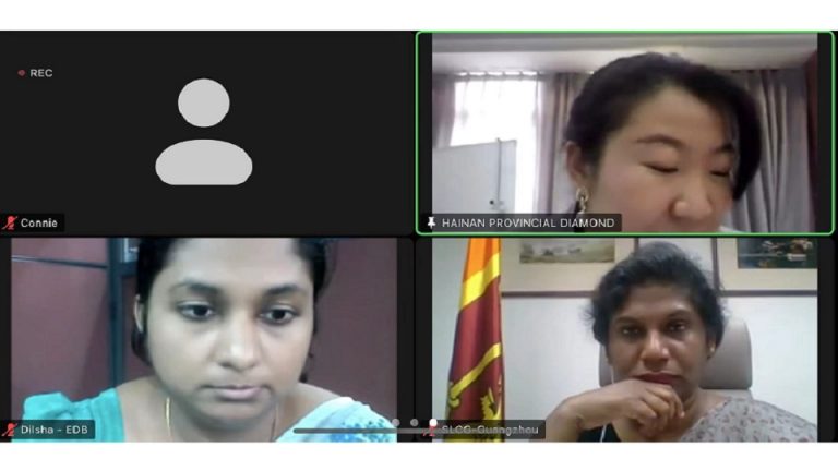ශ්‍රී ලංකාවේ මැණික් හා ස්වර්ණාභරණ ඉහළ ප්‍රමාණයක් දකුණු චීනය අපනයනය කිරීම සම්බන්ධයෙන් පවත්නා අපේක්ෂා