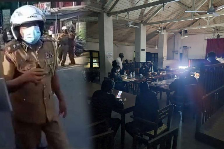 රඹුක්කන බී වාර්තාව වංචනික ලෙස වෙනස් කිරීමට ගිය පොලිසිය අධිකරණයේදී ඇදගෙන නායි !