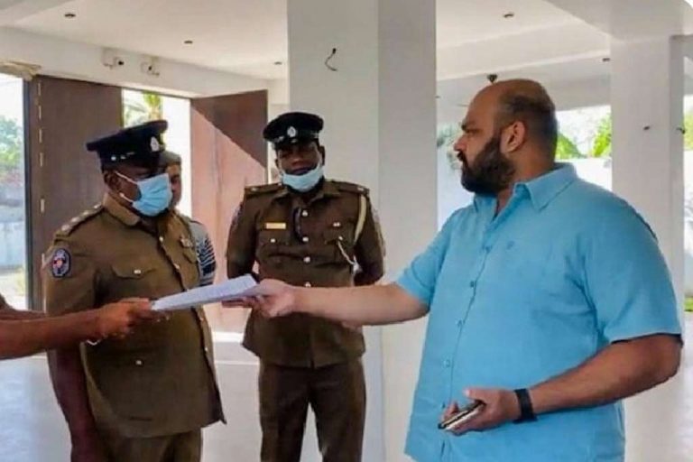 ශානක්කියන් ආණ්ඩු විරෝධී උද්ඝෝෂණවලට යෑම වළක්වමින් උසාවි නියෝගයක් !