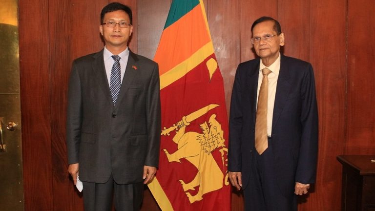 චීන තානාපතිවරයා සහ විදේශ කටයුතු ඇමති අතර හමුවක්