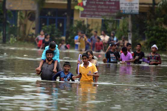 ගංවතුරෙන් පවුල් 5357ක පුද්ගලයින් 22338ක් ආපදාවට – මරණයකුත් වාර්තා වෙයි
