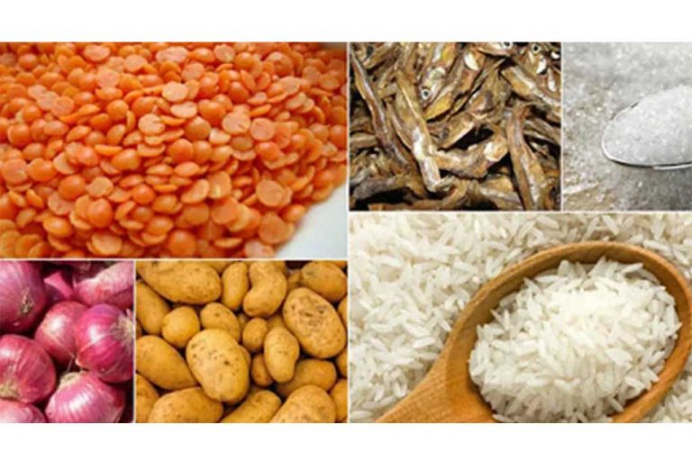 අත්‍යාවශ්‍ය ආහාර ද්‍රව්‍ය 10 ක මිල අඩුකෙරේ