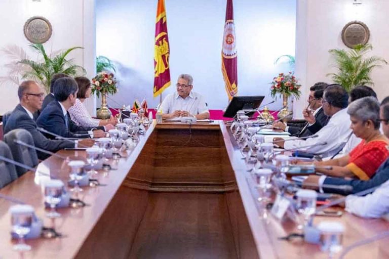 IMF ප්‍රතිපත්තිවලට අනුකූලව සහාය දීමට අපේක්ෂා කරනවා – නියෝජිත පිරිස ජනපතිට කියයි