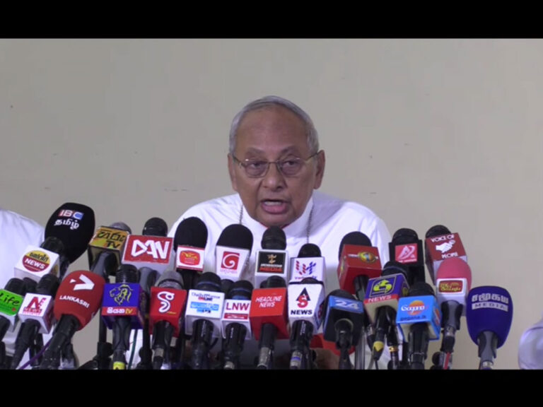 කිසිදු ජන අභිමතයක් නොමැති ජනාධිපතිගේ පහර දීම ව්‍යවස්ථා විරෝධියි – කාදිනල් හිමි (VIDEO)