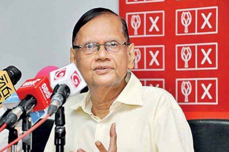 ජී. එල්. පීරිස් පොහොට්ටු සභාපති ධුරයෙන් ඉවතට ??