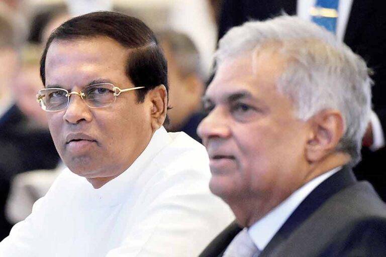 ජනපති රනිල් හිටපු ජනපති මෛත්‍රීගේ නිවසට ?