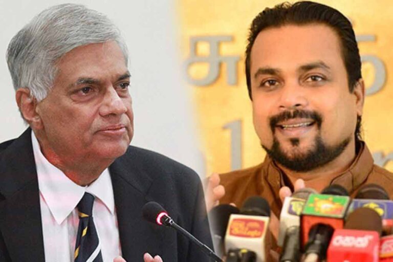 විමල් ජනපති රනිල් හමුවෙන්න යයි …