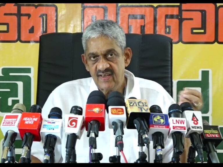 සර්ව පාක්ෂික කියන නම සුන්දර වුණාට දූෂිතයෝ එක්ක කරන්න පුළුවන් දෙයක් නැහැ – ෆොන්සේකා (VIDEO)