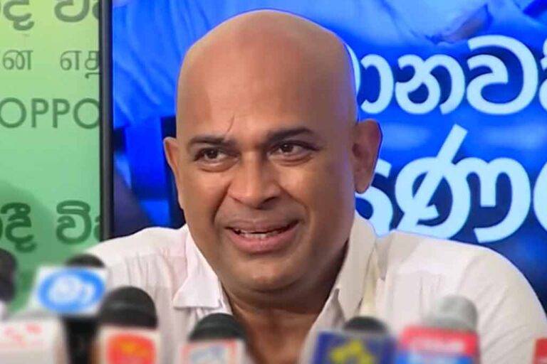ජනතාව යාළුවෙලා මුං ඔක්කොම එළවන්න ඕනෙ මල්ලි ! – රංජන් (VIDEO)