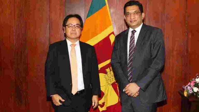 ජපාන තානාපතිවරයා විදේශ කටයුතු ඇමති හමුවට
