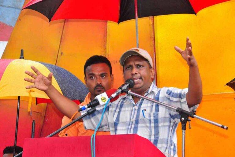 උන්ගේ කොන්දේසි බෑ. අපේ කොන්දේසිවලට ණය දෙන්න. නැත්නම් ණය එපා – මාලිමාව IMF යන හැටි (VIDEO)