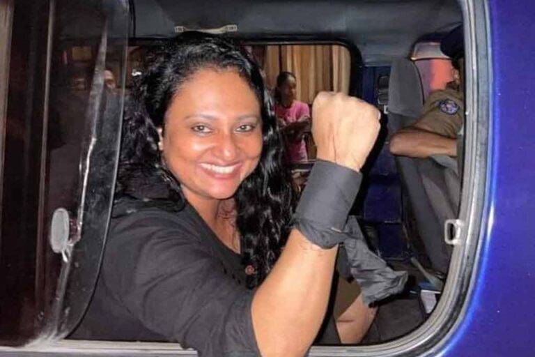 දමිතා අබේරත්න අත්අඩංගුවට !