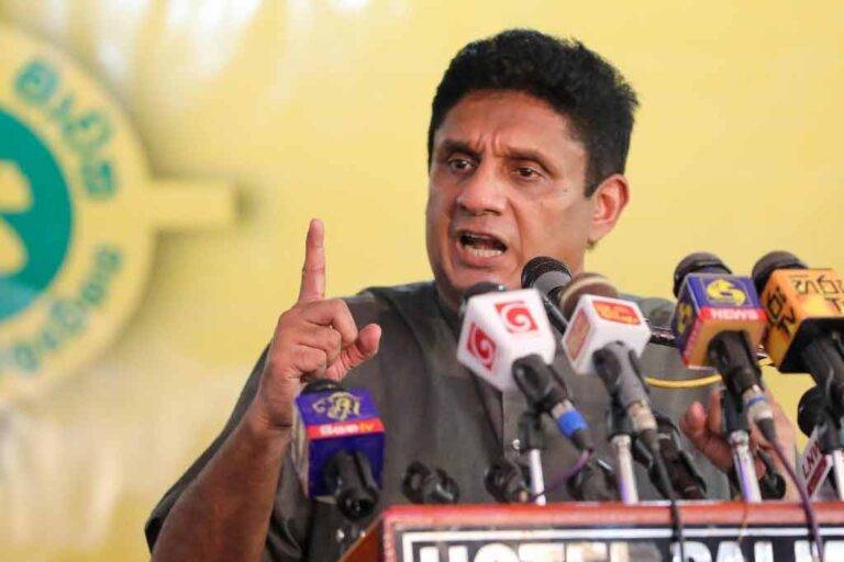 බංකොලොත් රටක ඇමතිධූරයක් ගන්න පුළුවන් කාටද ? – විපක්ෂ නායක සජිත් අසයි