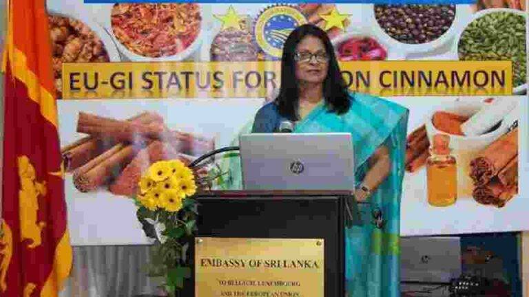ලංකා කුරුඳුවල EU-PGI තත්ත්ව සහතිකය බෙල්ජියම තුළ ප්‍රවර්ධනය කෙරේ