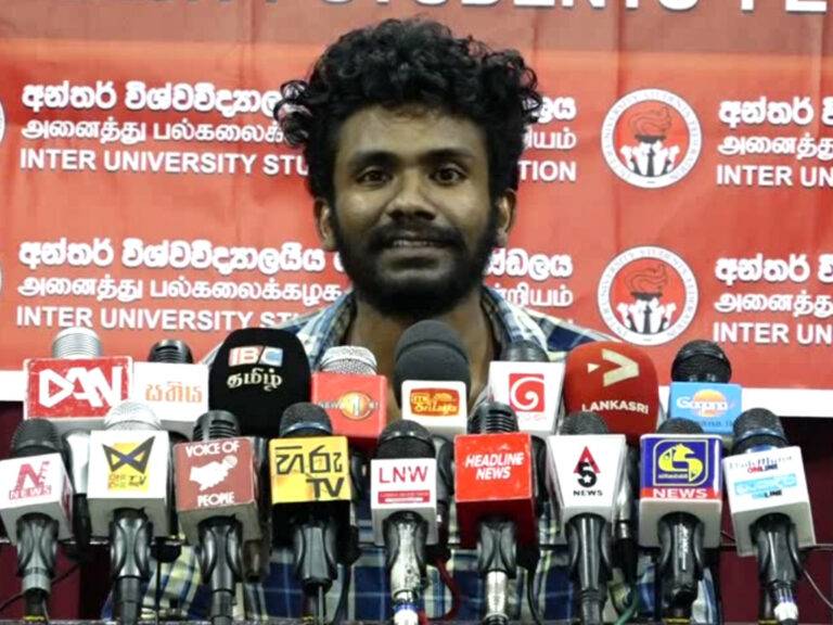 ත්‍රස්ත පනත යටතේ රඳවාගෙන සිටි අන්තරේ හෂාන් මුල්වරට මාධ්‍යයට කියූ දේ (VIDEO)