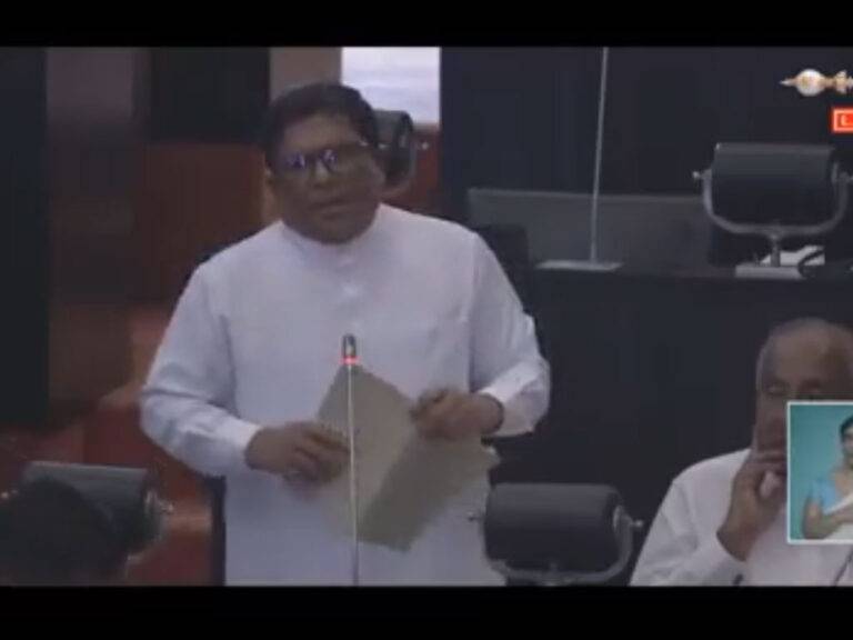 විපක්ෂය ජන්ද ඉල්ලුවට ඉදිරි මාස කිහිපය තුළ ජන්ද නැහැ – වජිර