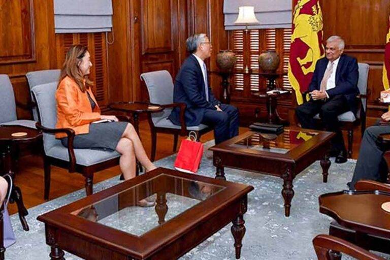 ශ්‍රී ලංකාවේ ණය ප්‍රතිව්‍යුහගත කිරීමට එක්සත් ජනපදයේ අඛණ්ඩ සහාය