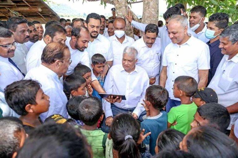 ණය ප්‍රතිව්‍යුහගතකරණ වැඩසටහනේ ප්‍රගතිය ගැන ජනපති රනිල්ගෙන් ප්‍රකාශයක්