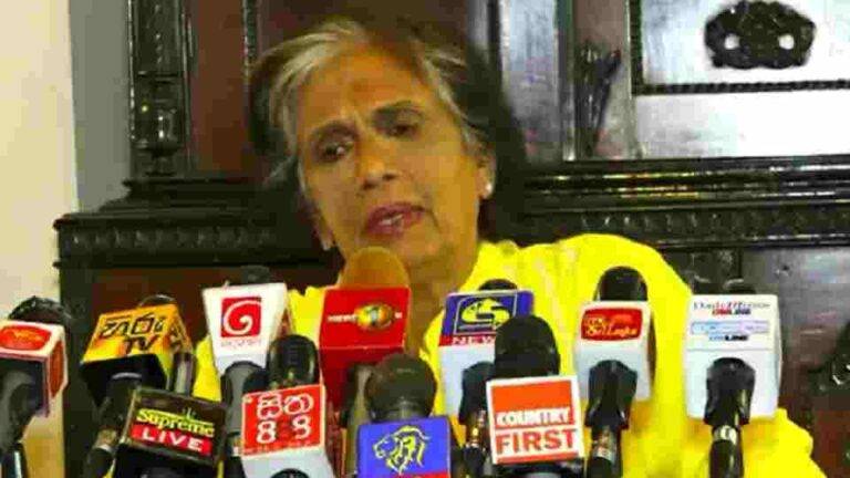 පක්ෂ සාමාජිකත්වය අත්හිටුවීම පිළිබඳව චන්ද්‍රිකා බණ්ඩාරනායකගෙන් ප්‍රකාශයක්..