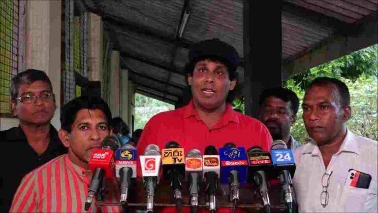 අද දින විරෝධතාවයට ජාජබ සම්බන්ධ නොවීමට හේතුව මෙන්න!