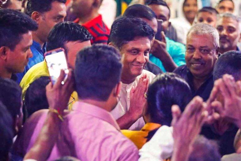 මම ජනතා මුදල් තඹ සතයක්වත් හොරකම් කර නෑ, ඒක රටම දන්නවා – විපක්ෂ නායක සජිත් (VIDEO)