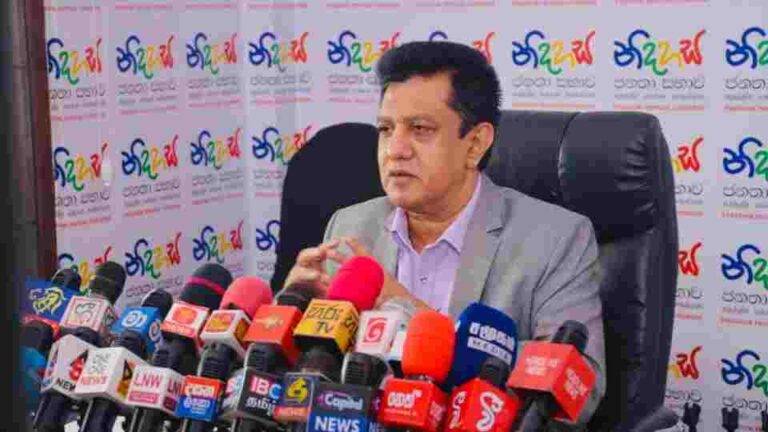 විකාශන අධිකාරි පනතට චරිතගේ විරෝධය  (VIDEO )