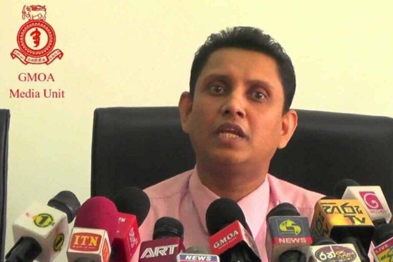 උපයනවිට ගෙවීමේ බද්දෙන් අපිව බිත්තියටම හේත්තු කරලා. දැනටත් 477ක් රටදාලා ගිහින් – GMOA