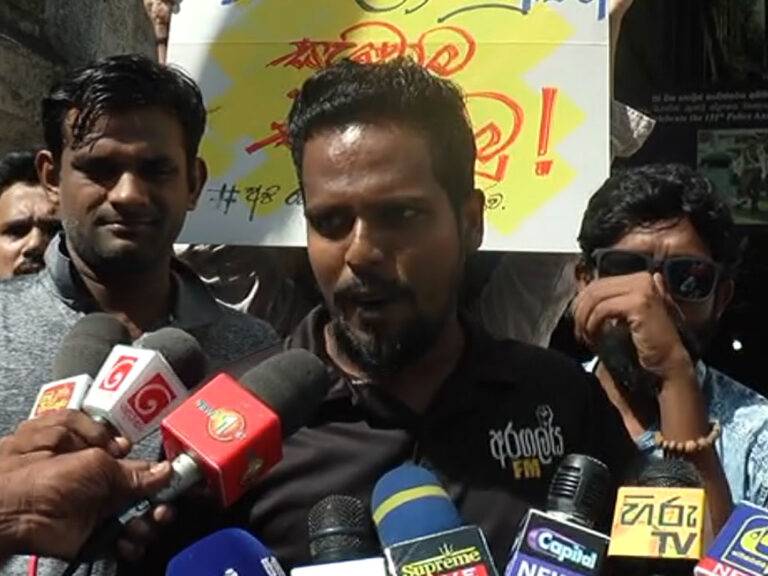 කටවල් වහල රටේ ප්‍රශ්න වහන්න වෙන්නේ නැහැ – මර්දනය කියන්නෙම අපට පන්නරයක් (VIDEO)