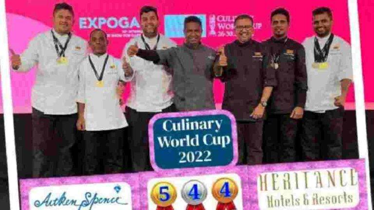 සිව්වන ලෝක කුසලාන සූපවේදී තරගාවලිය 2022 නියෝජනය කල ශ්‍රී ලාංකික සූපවේදීන් හට ජයග්‍රහණ රැසක්!