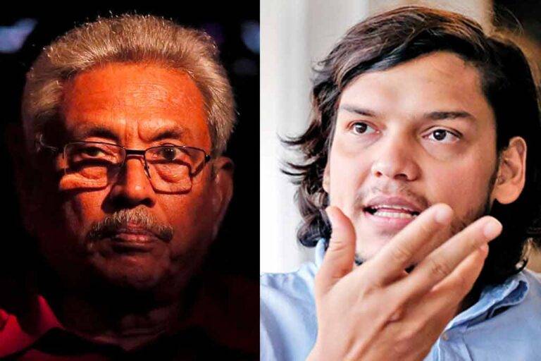 ඇමරිකාවට ගියේ ගෝඨාභය නෙවෙයි චිචී ?
